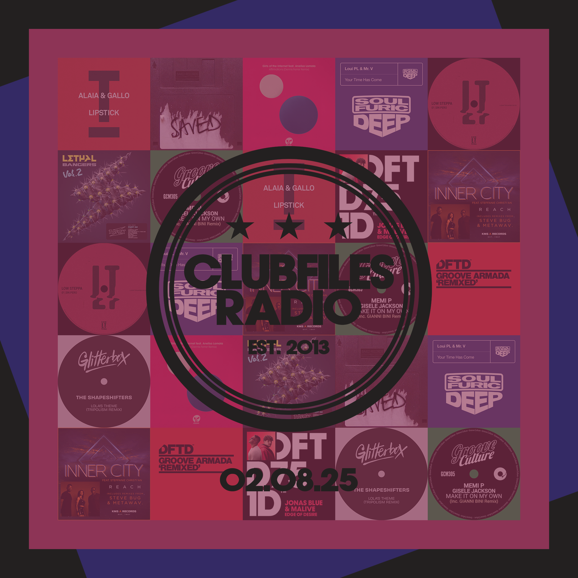 ClubFiles Radio: O2 August 2025 episode artwork