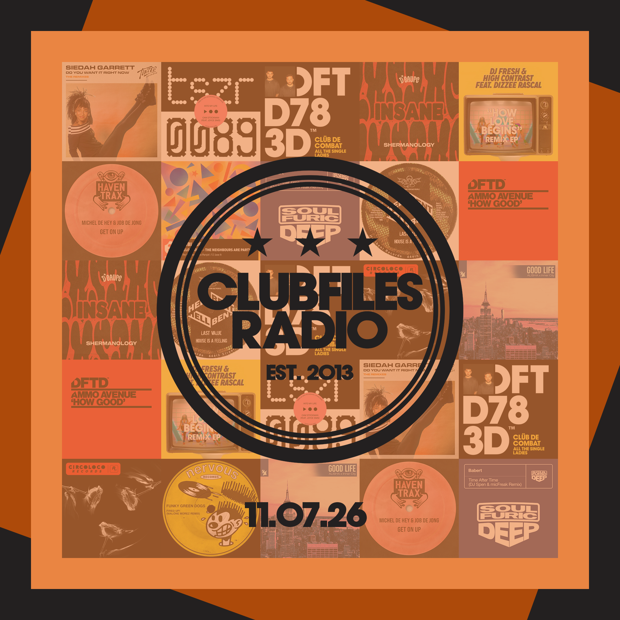 ClubFiles Radio: 11 July 2O26 episode artwork