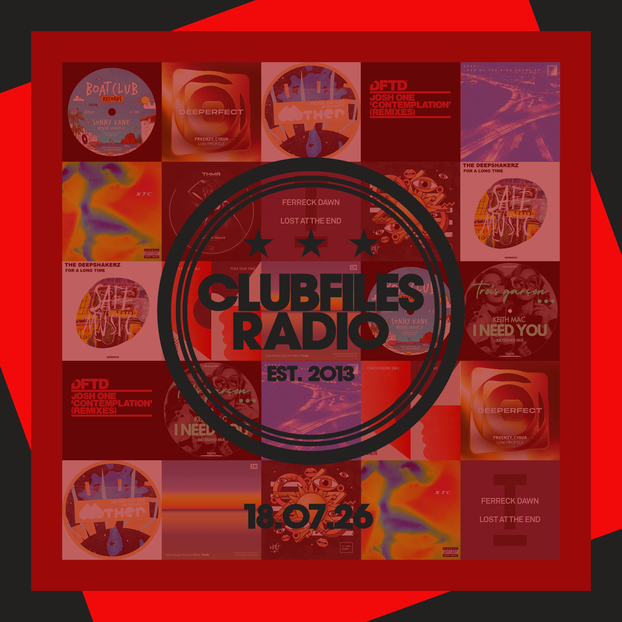 ClubFiles Radio: 18 July 2O26 episode artwork